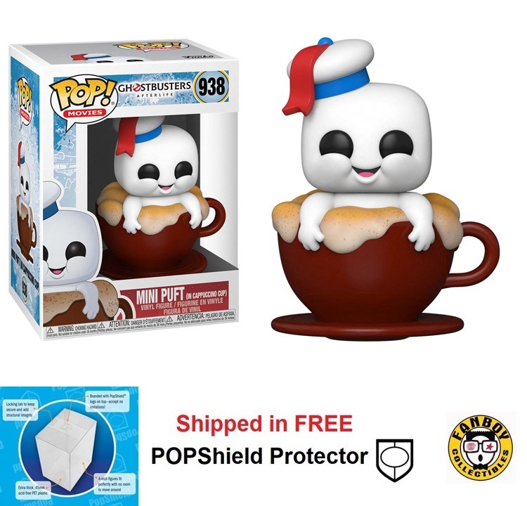 Funko POP Movies Ghostbusters Afterlife Mini Puft In Cappuccino Cup #938